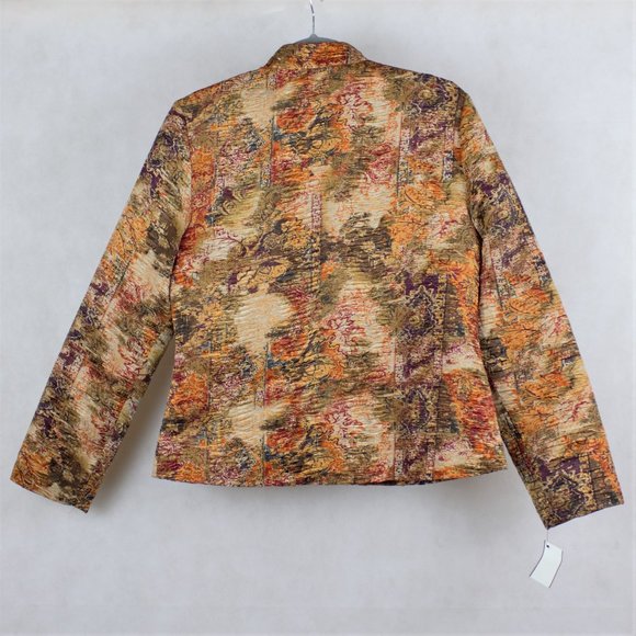 Analogy Beautiful M Petite Oriental Jacket - Picture 3 of 9